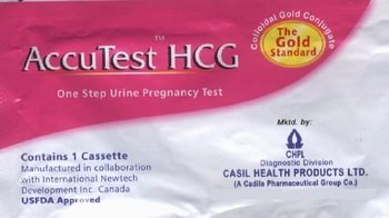 accutest pregnancy test